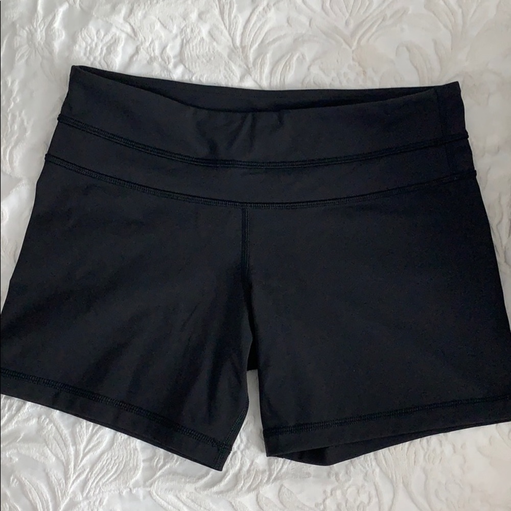 Black Lululemon shorts